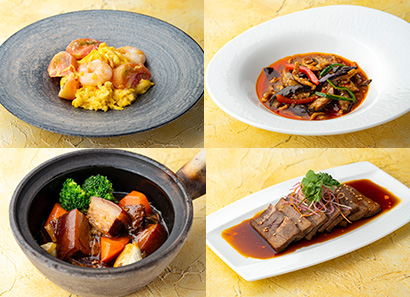 月替わりアラカルト一品料理メニュー札幌中央区中国[中華]料理隠れ家チャイニーズレストランクラブチャイナ